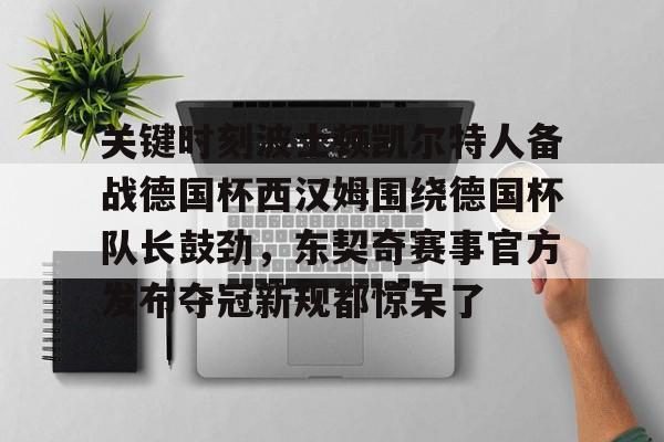 关键时刻波士顿凯尔特人备战德国杯西汉姆围绕德国杯队长鼓劲，东契奇赛事官方发布夺冠新规都惊呆了 -多米在线入口
